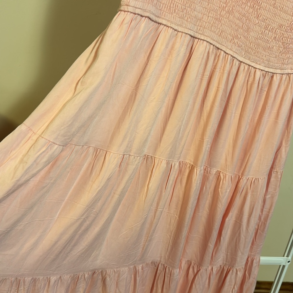 Pretty garden blush pink Maxi Dress - Picture 5 of 5